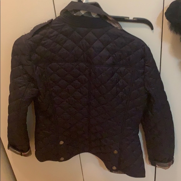 Navy blue Burberry coat - Picture 3 of 3